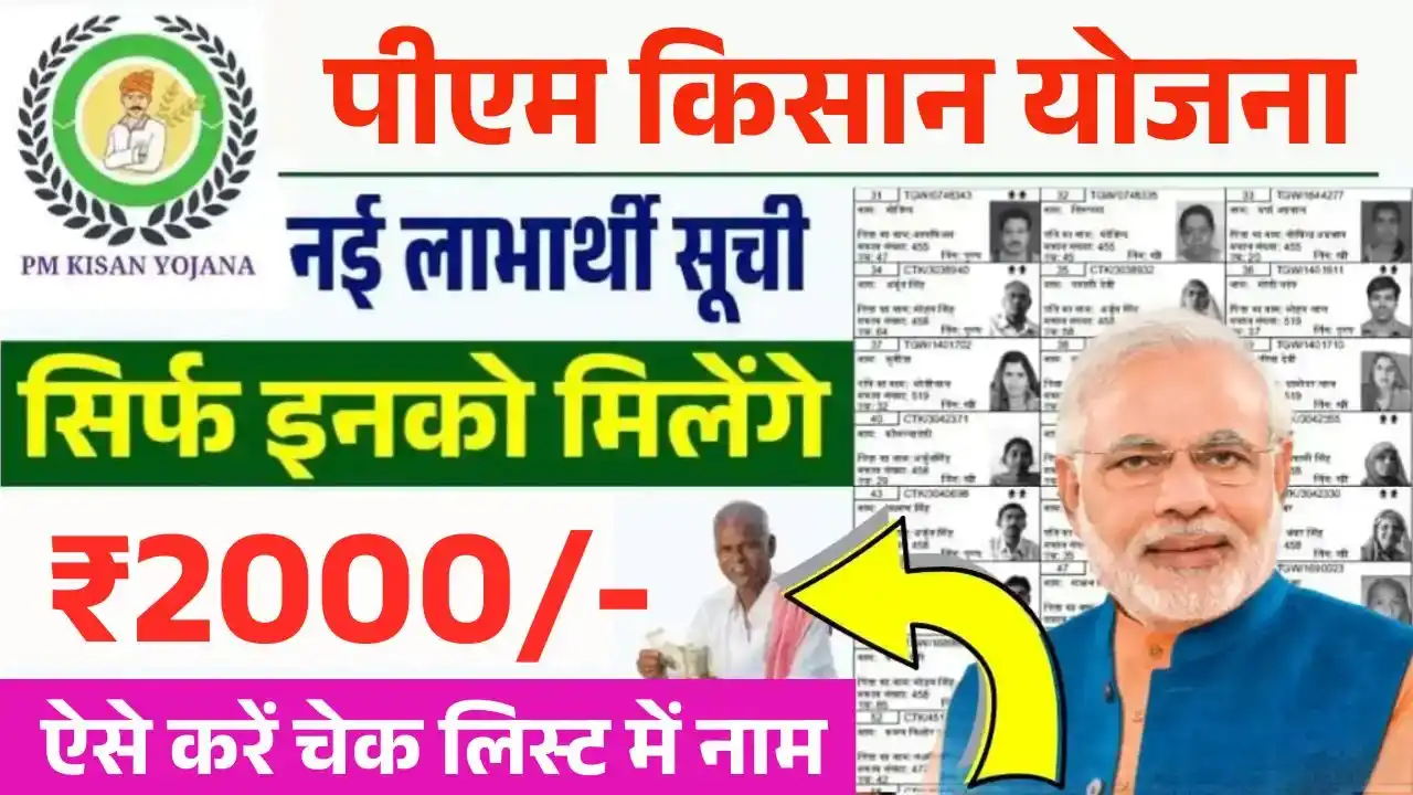 PM Kisan Yojana Beneficiary List